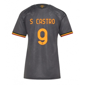 AS Roma Santiago Castro #9 Maglia Gara Terza Repliche 2026-27 Donna Maniche Corte